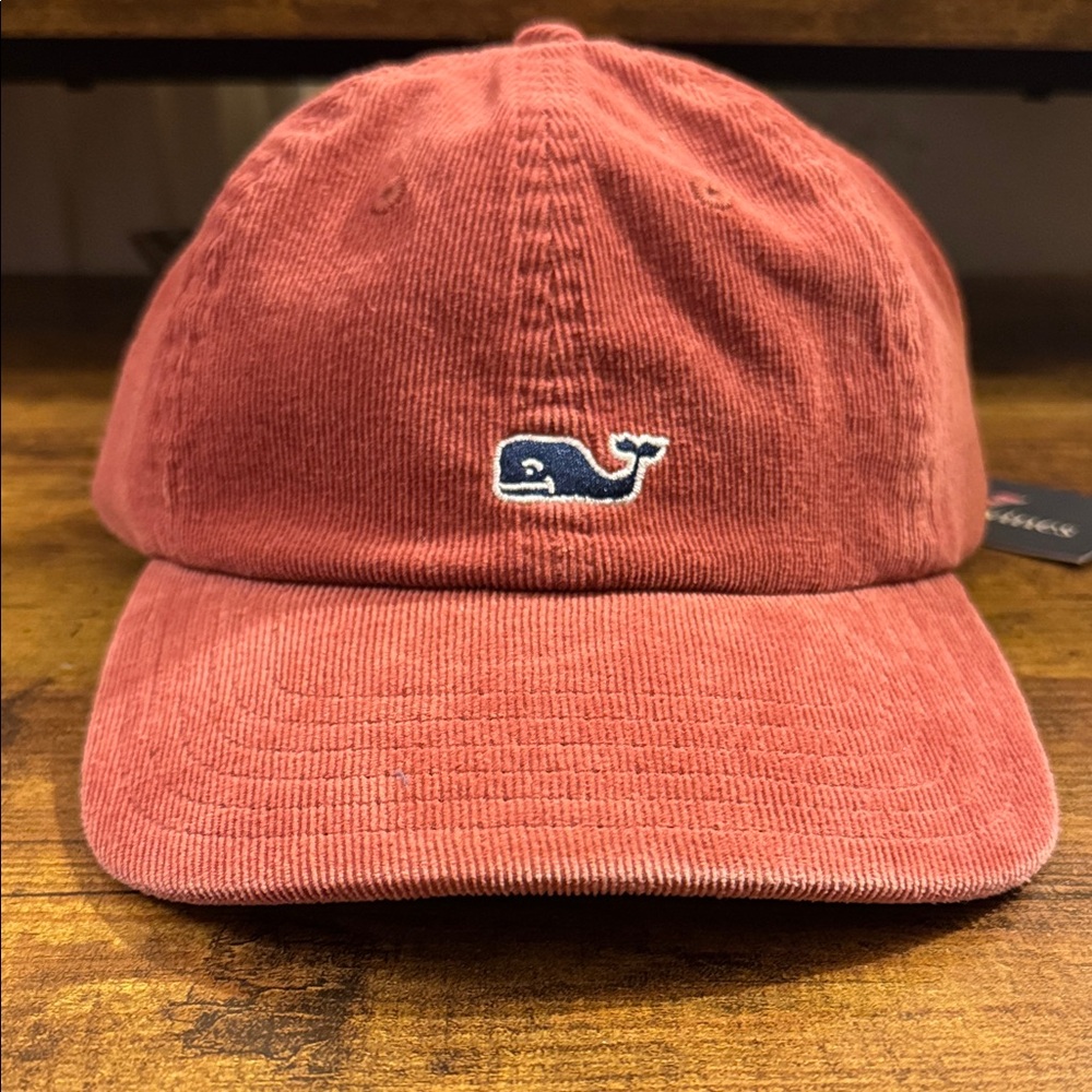 Vineyard Vines Corduroy Classic Baseball Hat Color Rosewood